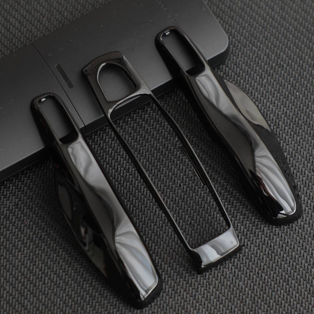 Ensemble de coques de clé télécommande intelligente pour Porsche Panamera Spyder Carrera Macan Boxster Cayman Cayenne 911 970 981 991