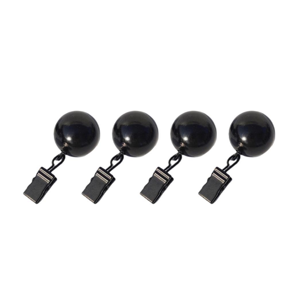 Outdoor Curtain Weights Heavy Duty Drapery Weights with Metal Clip for Shower Curtains Tablecloths,and Garden Flags