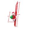 Santa Climbing Ladder Electric Claus Rope Ladder Decoration Christmas Tree Hanging Ornaments for Party Home Door