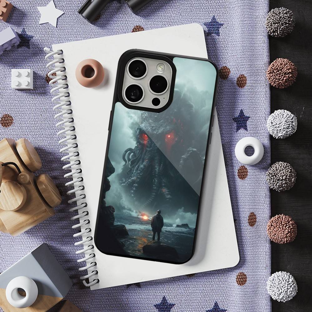 

Mythos Cthulhu Art Phone Case For iPhone 16,15,14,13,12,11,Pro,Max,Plus,Mini,Magsafe,Magnetic Wireless Charging Case iPhone16e