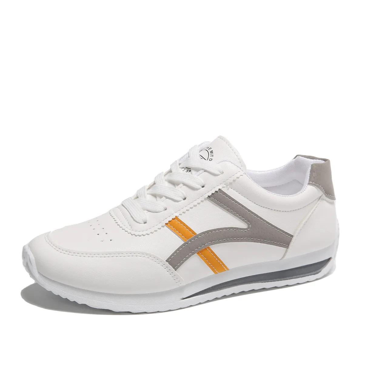 

Женские кроссовки, повседневная обувь для ходьбы для женщин, плоские кроссовки со шнуровкой, высокого качества, модные дикие мокасины с плоским дном 37 серый