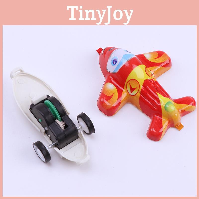 Kids Mini Toy Airplane With Rebound Power For Preschool Learning And Parent Child Play
