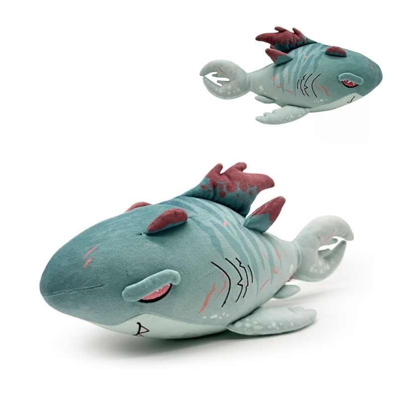 Shadowmaw Megalodon Soft Plush Toy With Vacuum Pack For Kids And Gamers