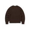 ThisisneVerthat Brushed V Neck Knit Sweater Brown