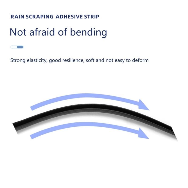 Reliable Car Side Window Wipers Noise Reduction Wiper Featuring Advanced Water Clearing for Best  Driver Visibility