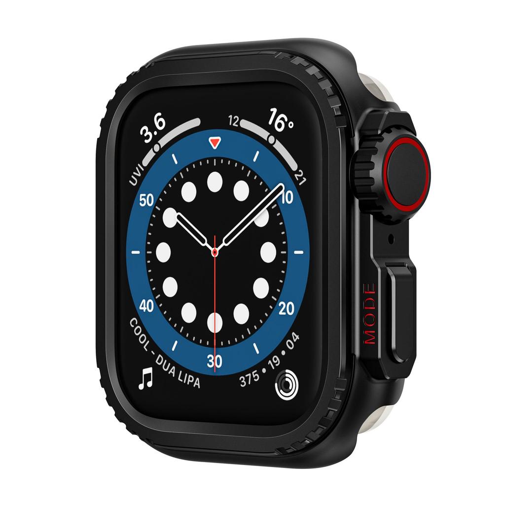 Kompatibelt Ultra Metallskal för Apple Watch Series 9 (44/45mm)