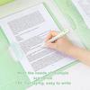 3PCS Large Capacity Transparent Thick File Storage Clip Test Paper Collection Document Storage File Organization Student Office Supplies