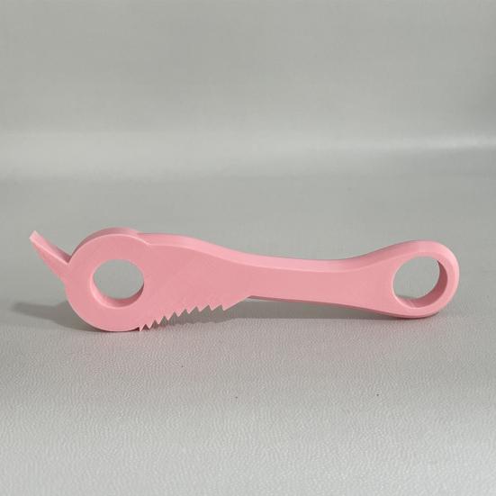 Abridor de Latas Seguro para las Manos Impreso en 3D Herramienta de Agarre Fácil para Apertura Sin Esfuerzo Previene Cortes PLA Gadget de Cocina Moderno
