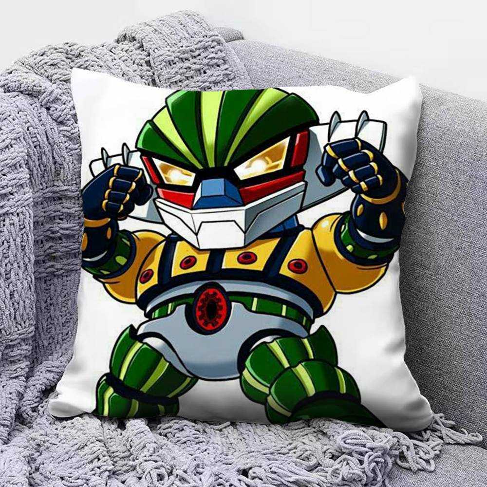 Kotetsu Jeeg Anime Steel Jeeg Pillow Covers Home Sofa Cushion Covers and Aecorative Custom