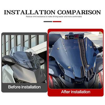 Marcos y accesorios para motocicletas – Parabrisas y deflectores