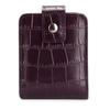 PU Leather Lipstick Bag Women Travel Cosmetic Bag with Mirror Small Storage Bags Portable Makeup Bag Mini Toiletry Organizer