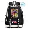 Zaino JOJO Bizarre Adventure Anime Mochila Studente Adolescente Cartella Borsa Zaino Casual Regalo Ragazzi Borsa da Viaggio