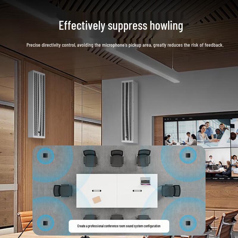 SAST Conference Room Sound System with Wireless Microphones (CN version)