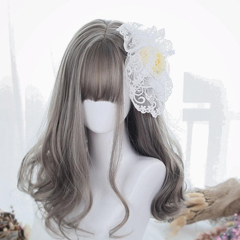 

Длинный вьющийся парик для косплея / образа лолиты