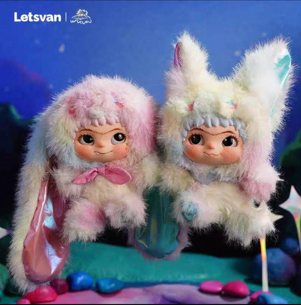 Nieuw Origineel Wakuku V2 Vos Konijn Trick Or Treat Serie Mysterie Box Modetrend Speelgoed Wakuku Schattige Vinyl Hanger Pop Cadeau