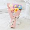 Creative Mini Knitted Flower Bouquets, Floral Decorations, Small Gift Accessories