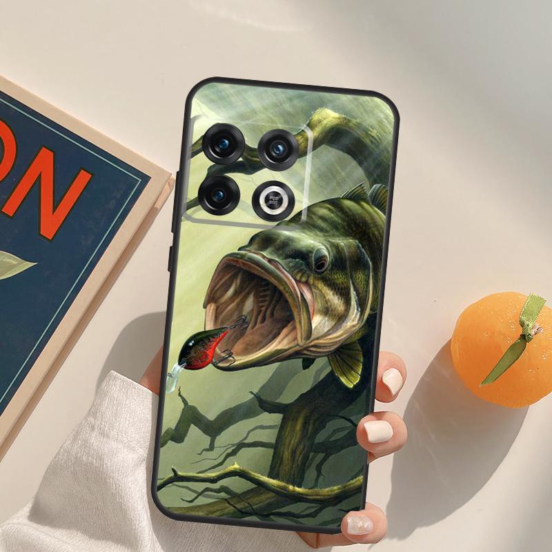 Bassangelköder Kunstköder Hakenbox Für OnePlus 13T 10T 10R 12R 13R 15 13 12 11 10 9 Pro Nord CE 5 2 3 4 Lite N20 N30 Hülle