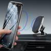 ABS Magnetic Car Phone Mount With 360 Rotation Adjustable Angle For Smartphones Easy Single Hand Operations