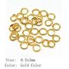 Father's Day Jewelry Materials Split Rings 5 Colors 9 Sizes Accessories Parts Women's Clothing Accessories For Women