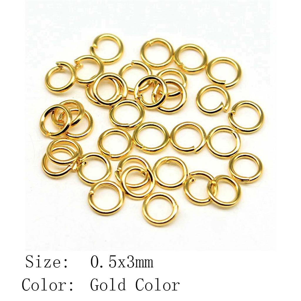 Father's Day Jewelry Materials Split Rings 5 Colors 9 Sizes Accessories Parts Women's Clothing Accessories For Women