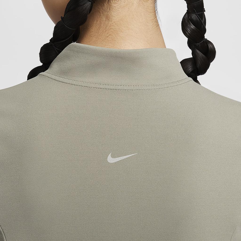 Nike Zenvy Air Series Dri-FIT Schnelltrocknend Durchgehender Reißverschluss Langarm Kapuzenpullover Damen Hoodies Hellarmeegrün FV7424320
