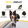 Enjoying Dog Boots for Small Medium Large Dogs, Size 7, Adjustable Dog Boots for Winter Hiking, Anti-Slip Dog Booties for Summer Hot Pavement,