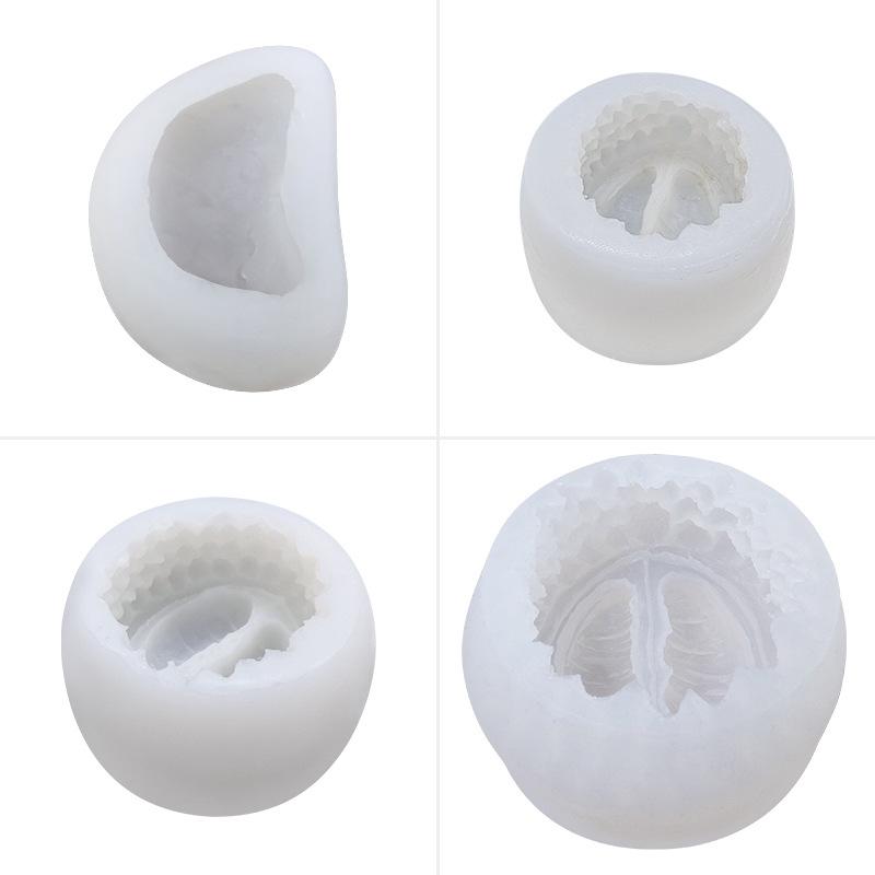 Silicone Mould 3d Durian Fruit Pudding Dessert Mousse Cake Diy Baking Making Decorate Candle Pudding Ice Cream Dessert Mold