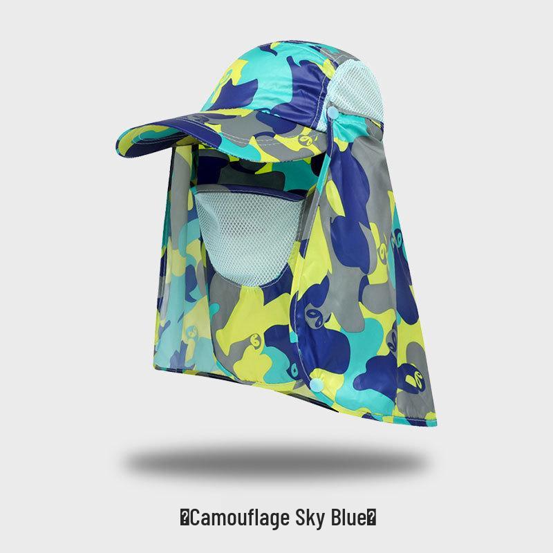 Men's Quick-Dry UV Protection Waterproof Sun Hat for Outdoors