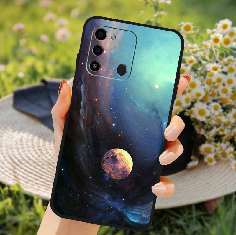 For Tecno Spark GO 2022 Case 2024 Cat Cartoon Soft TPU Silicone Phone Case For Tecno Spark 8C Cover Protective Spark8C KG5k KG5j