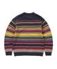 THISISNEVERTHAT Multi Striped Sweater Navy/Yellow