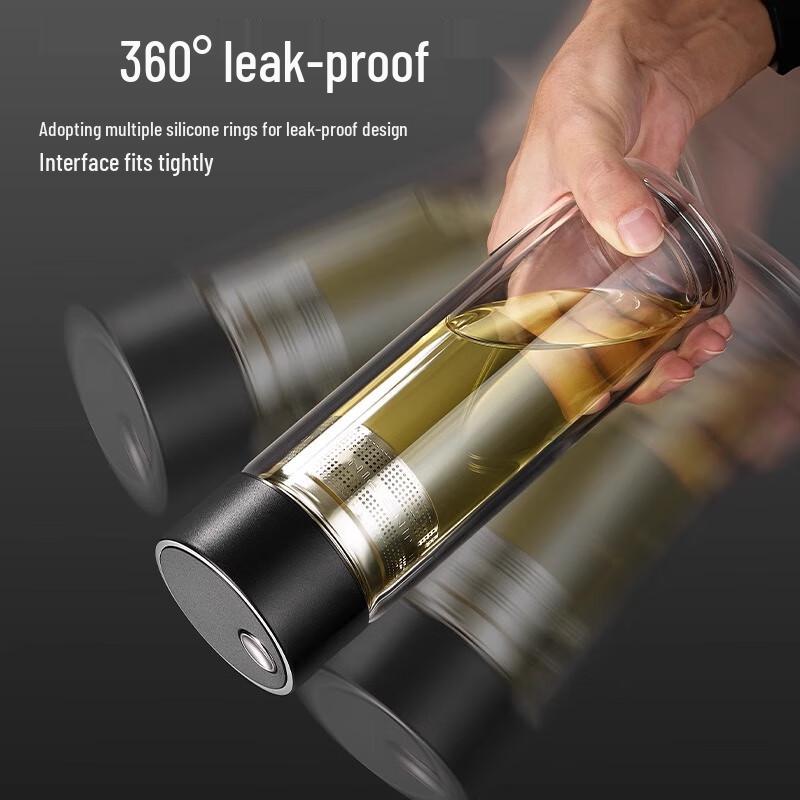 Molona Magnetic Tea Infuser Glass Cup