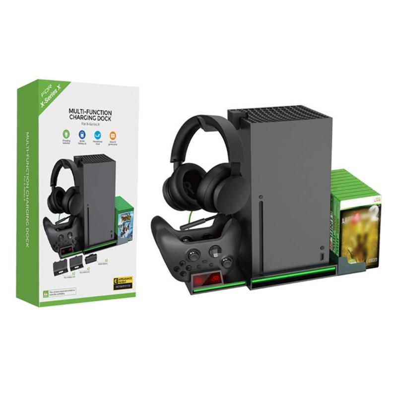 Wielofunkcyjny kontroler hosta ładowarka 10-gniazdowa zestaw haczyków do stojaka i słuchawek dla konsoli B /XB One S