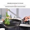 Sacon 34cm Non-Rust Cast Iron Wok