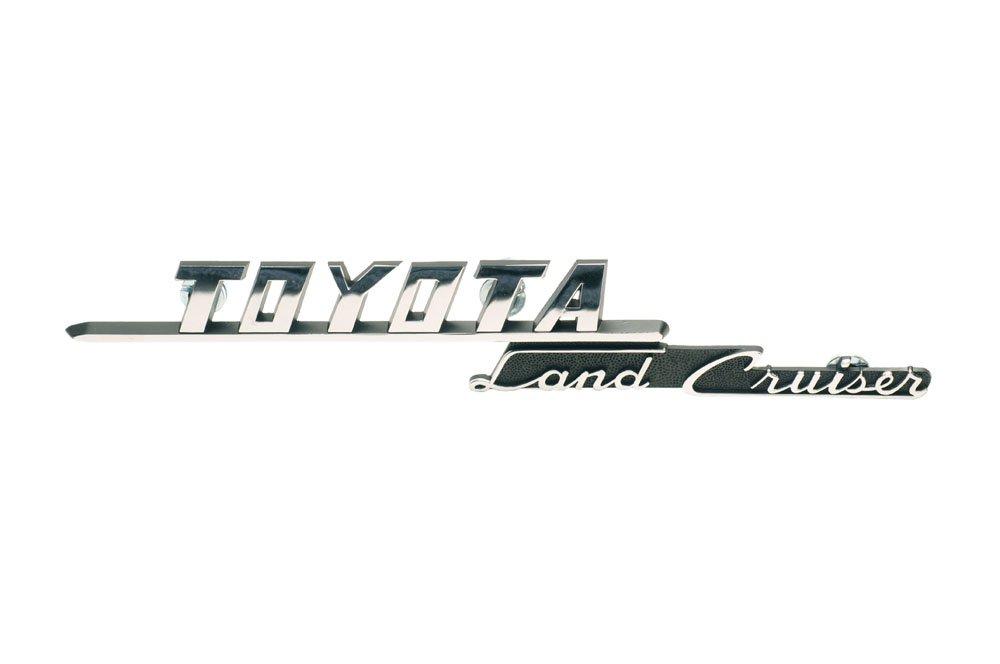 TOYOTA Genuine Parts Front Fender Nameplate Land Cruiser VAN Part Number No.1 (Model Mark) 75305-60011