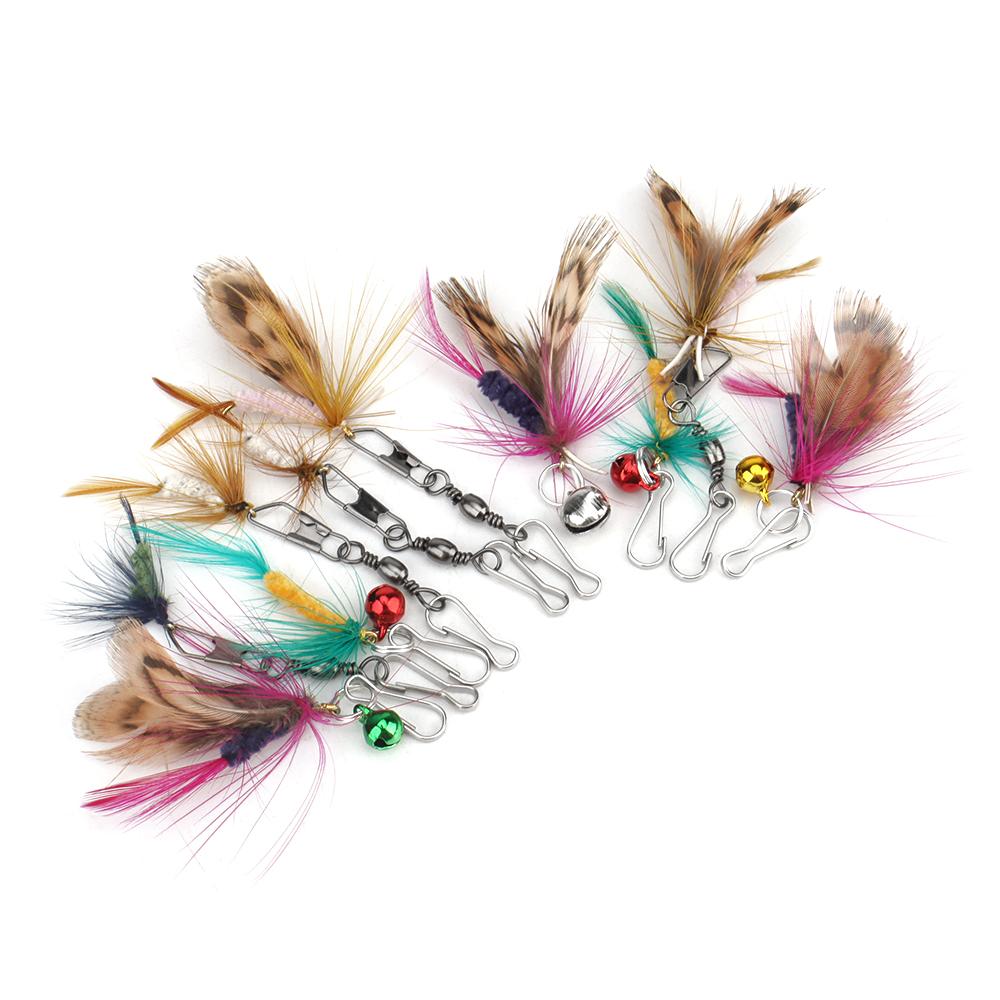 20pcs/10pcs Small Feather Accessories Cat Toy Replacement Head Cat Teaser Stick Wand Bug Artificial Insect Pet Toy