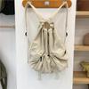 Blogger Drawstring College Student Backpack Daily Practical Large Capacity Commuter Women's Backpack Tide