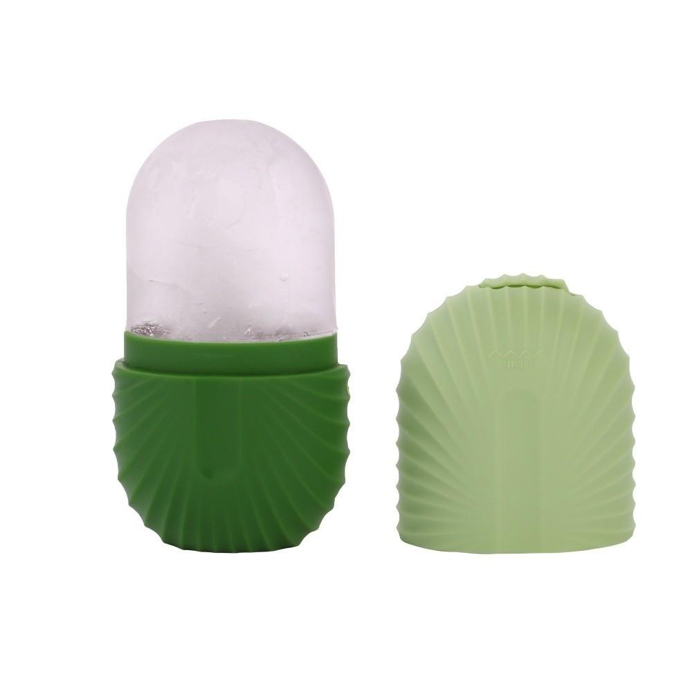 Silicone Ice Cube Face Roller Cooling De-Puffing Facial Silicone Ice Mold Shrink Pores Skincare Tool Facial Ice Roller