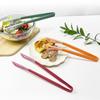 am Silicone Two-Tone Head-Up Kitchen Tongs 3 Color Mint/Orange/Red No Scratch No PFOA