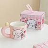 Cute Cartoon Dog Ceramic Mugs