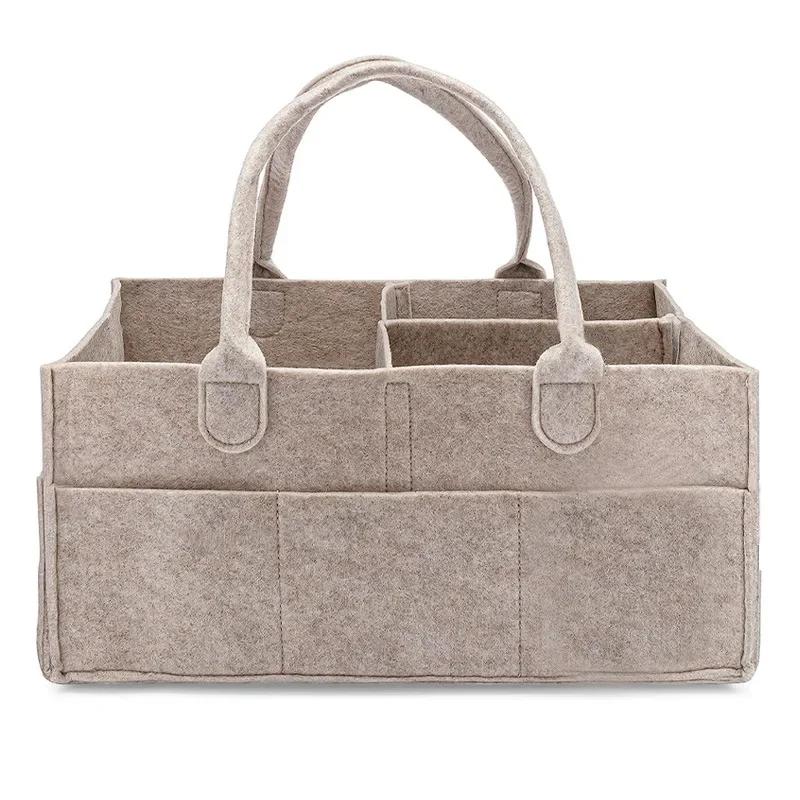 Children's Felt Diaper Storage Bag Baby Misllaneous Toys Diapers Large Capacity Felt Diaper Bag