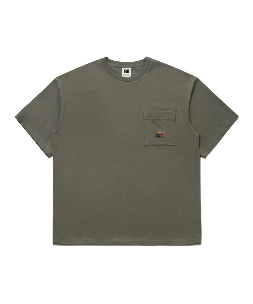 KODAK Fresh Askin Pocket Short Sleeve T-Shirt Khaki
