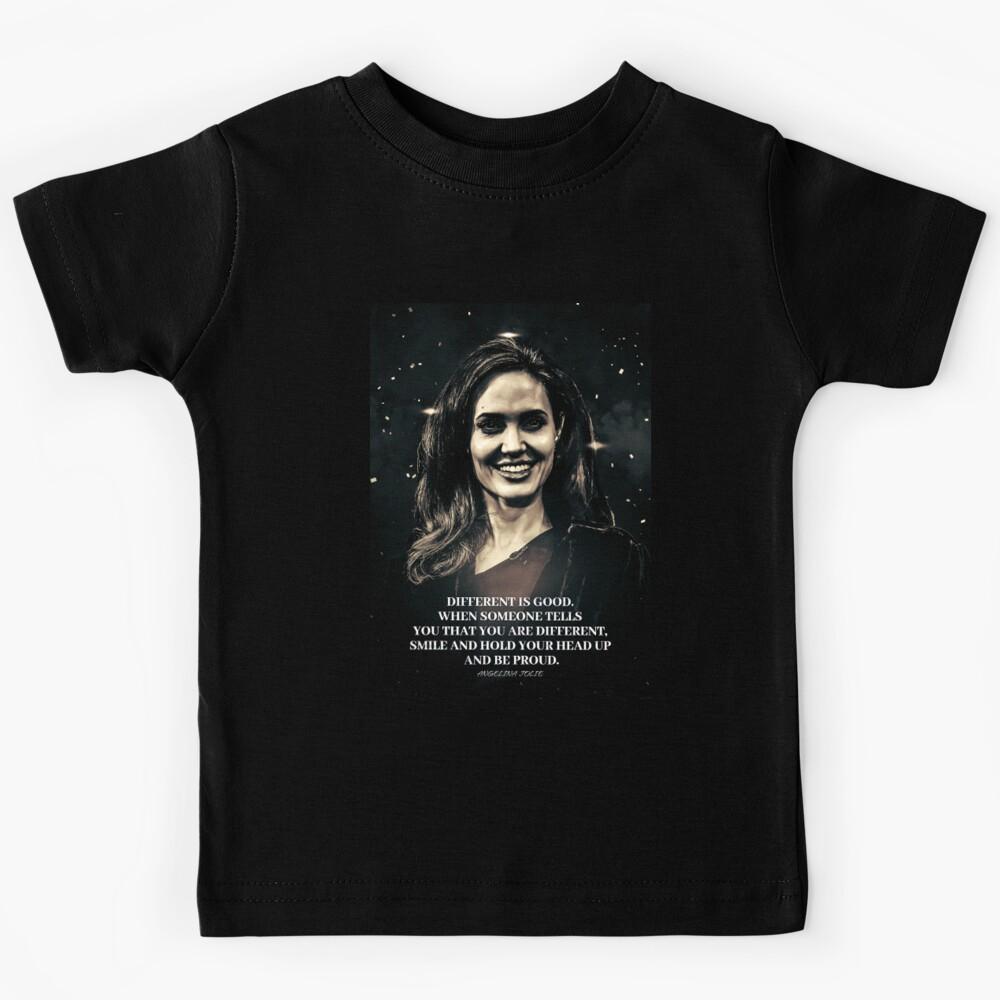 Angelina Jolie T-ShirtAngelina Jolie Kids T-Shirt 130