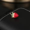 Mini Cute Japanese-style Small Strawberry Brooch for Women, Prevents Wardrobe Malfunction, Fashionable and Personalized Fashion