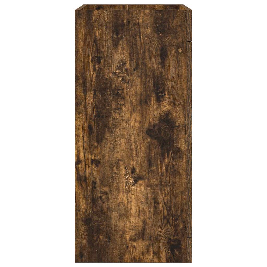 Bathroom Vanity Unit Smoked Oak 56 x 37.5 x 81 cm
