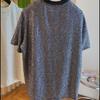 T-shirt da Uomo Chic in Seta con Paillettes - Design Europeo a Manica Corta Loose-Fit