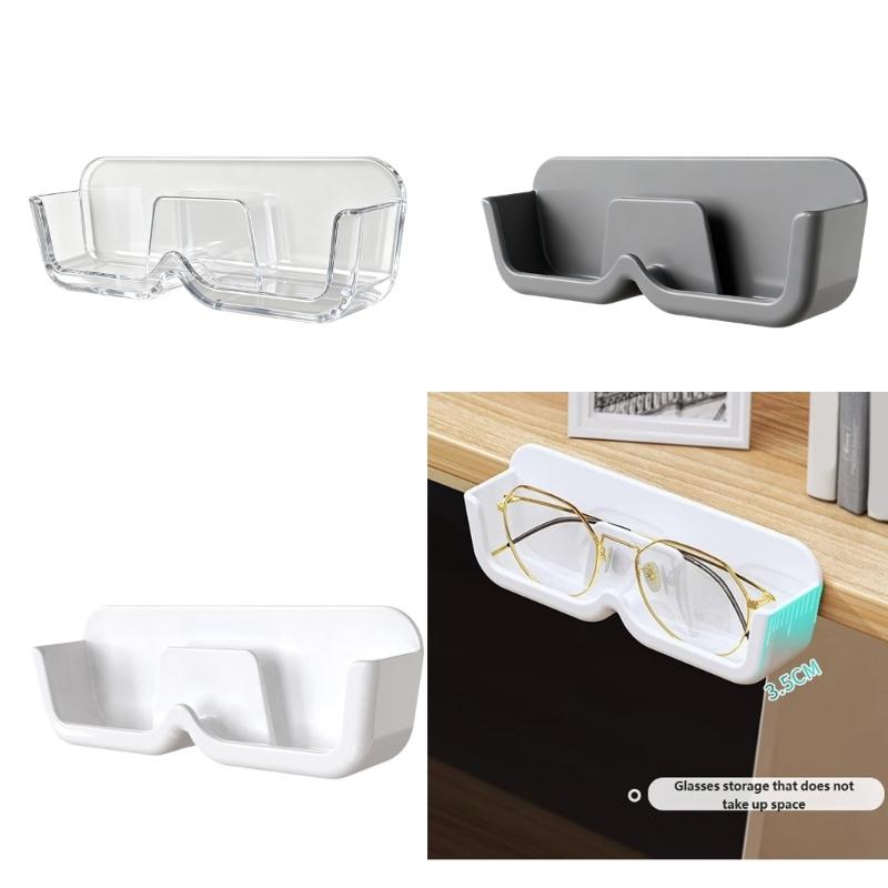 6PCS Window Glasses Storage Case Wall Mounted Glasses Organizer Box for Eyewear and Sunglasses Displaying Tool