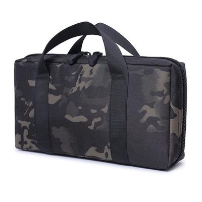 Tactical Pistol Gun Carry Bag Case For Glock 17 Beretta Shockproof Padded Magazine Pouch Military Universal Handgun Bag