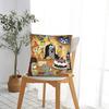 The Little Mole and Friends Pillow Case  Soft Pillow Cover For Sofa Home Decoration Funny Cushion Cover