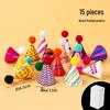 Children's Day Cupcake Toppers: Cute Cartoon Inserts - 61 Pieces