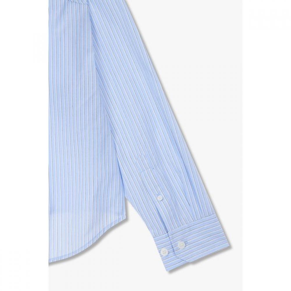 Studio Tomboy Stripe Flare Shirt Blouse  9176221984ar 